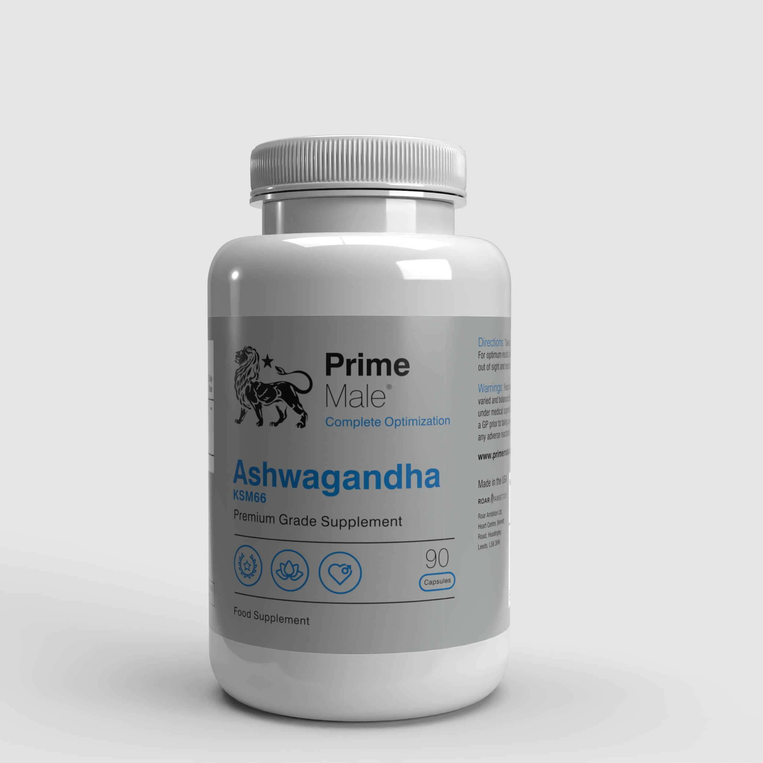 Prime Male Ashwagandha - 3 Months