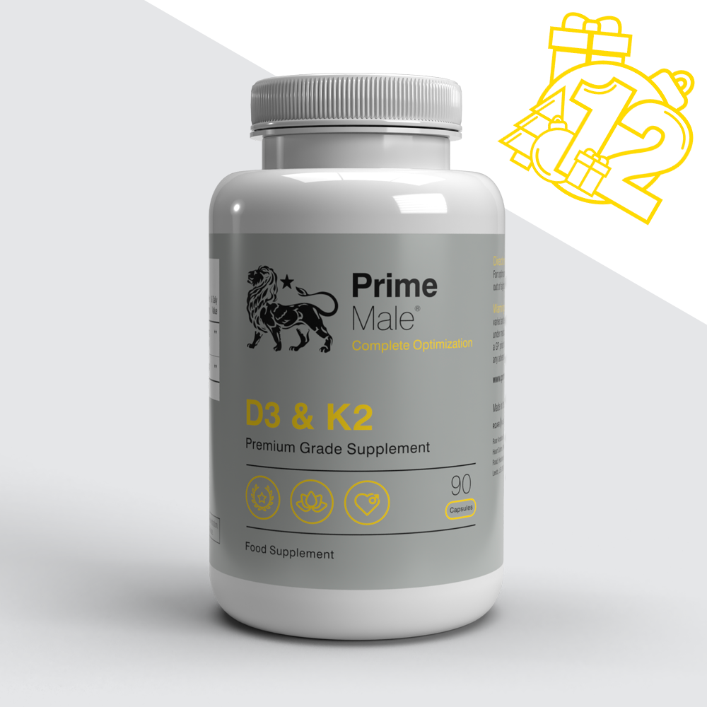 Prime Male D3 & K2 3 Months