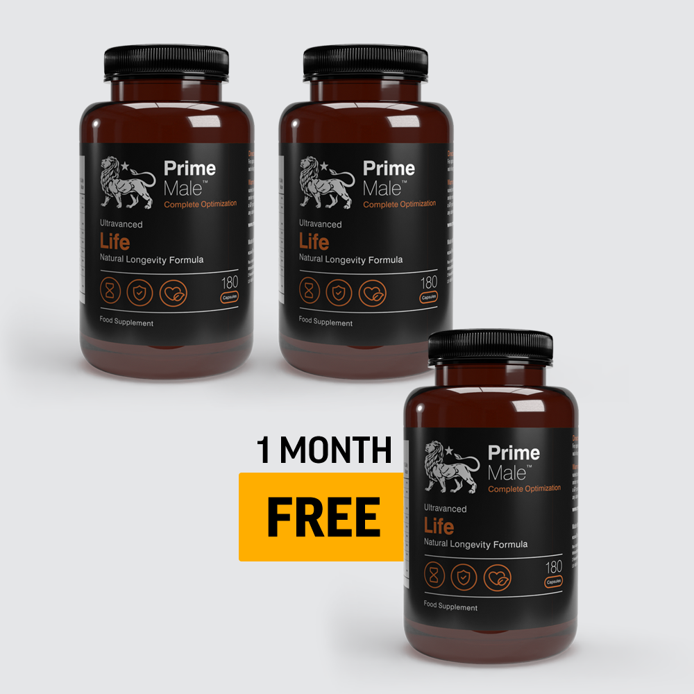 Prime Male Life - 2 Months + 1 FREE