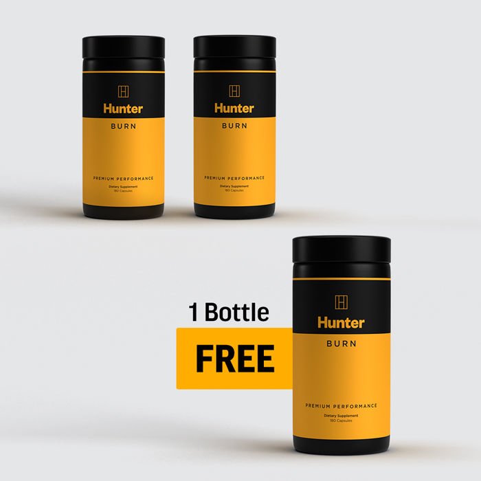 Hunter Burn - 2 Months + 1 FREE