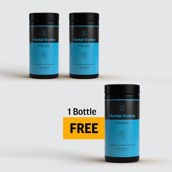 Hunter Focus - 2 Months + 1 FREE