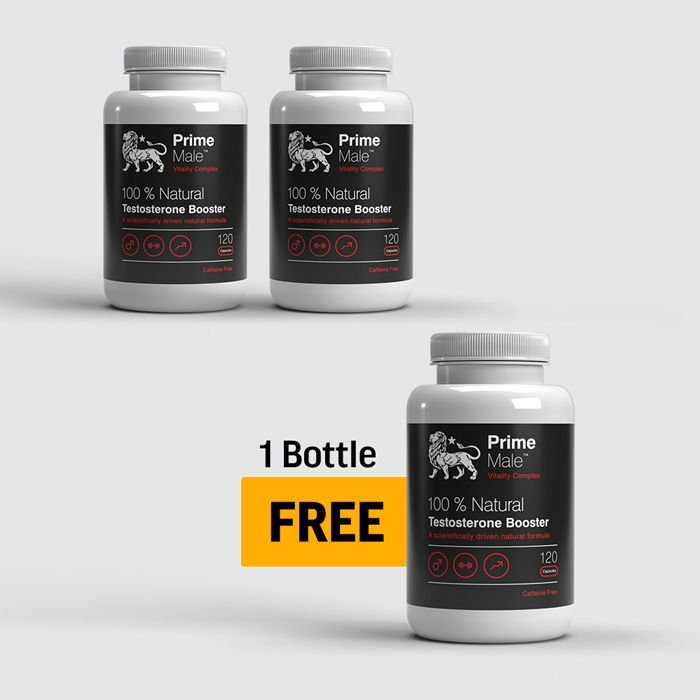Prime Male Vitality - 2 Months + 1 FREE