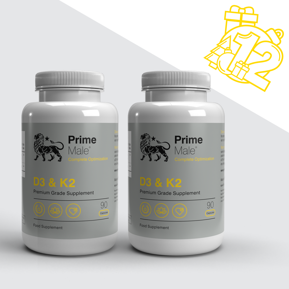 Prime Male D3 & K2 6 Months
