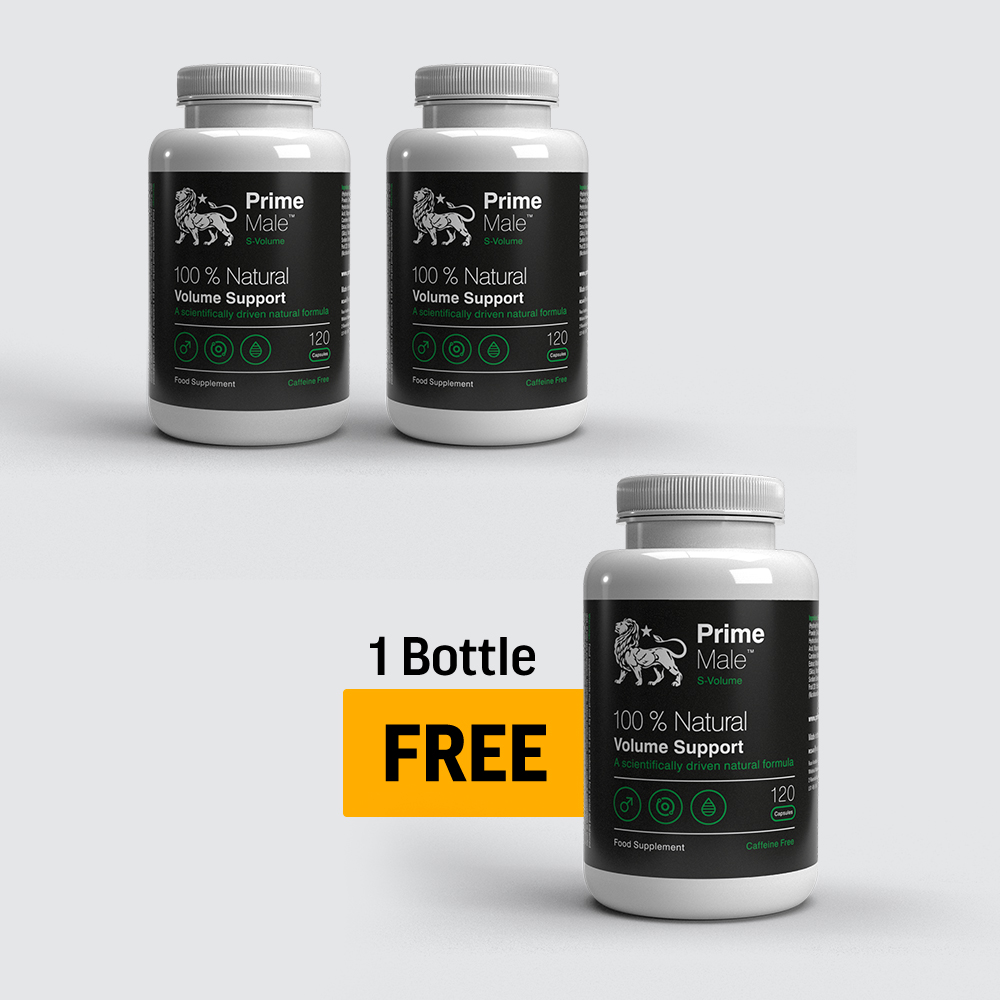 Prime Male S-Volume - 2 Months + 1 FREE